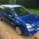 Clio RS Jean Ragnotti avant droit jantes Turini