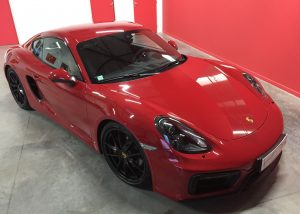 Porsche Cayman GTS Rouge Indien