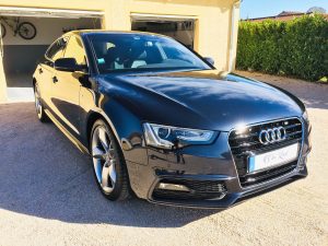 Audi A5 poli mirroir