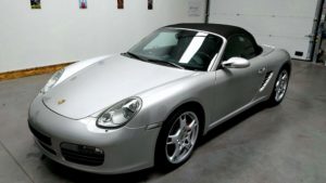 Porsche Boxster S gris