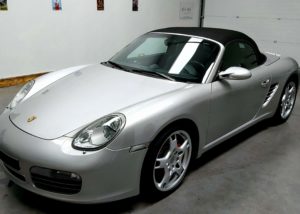 Porsche Boxster S gris