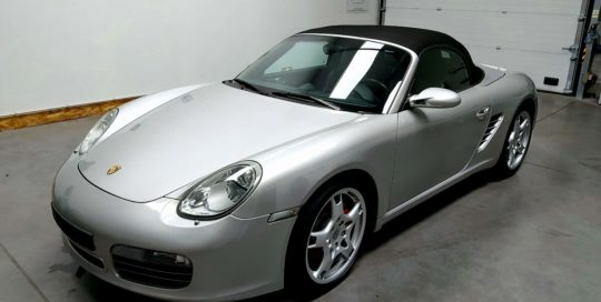 Porsche Boxster S gris