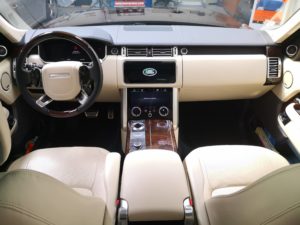 Range Rover Vogue interieur cuir